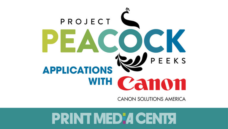 Project Peacock Peeks: Canon Solutions America – Applications